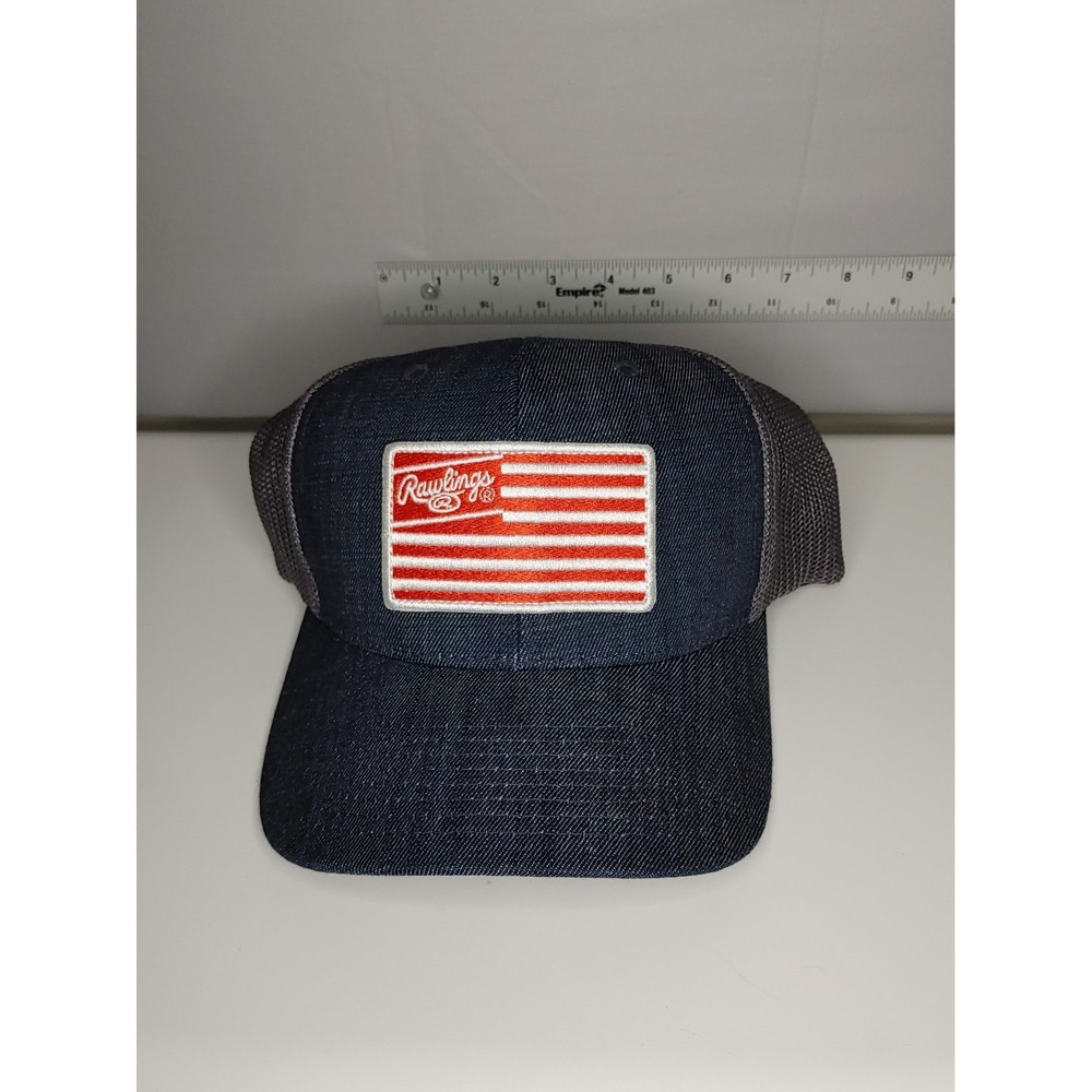 Rawlings Denim and Mesh snapback hat